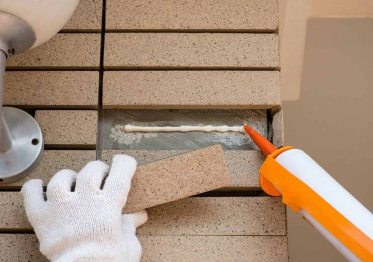 آموزش نصب آجر نما با چسب